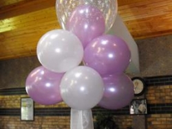 Clever Cake and Party Balloons