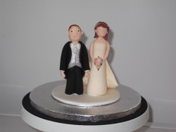 Handmade Wedding Cake Toppers